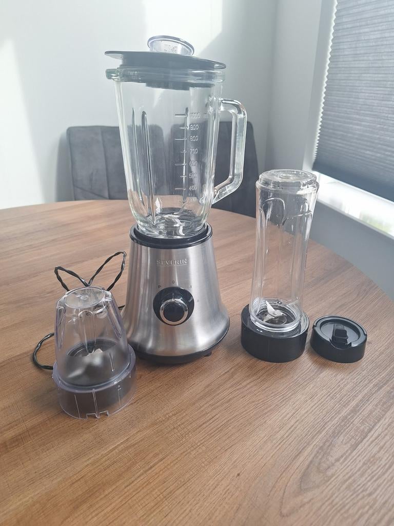 Severin Blenderset 500W met Smoothiebeker en Hakmolen, Ophalen