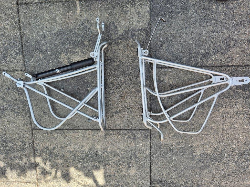 2x aluminium bagagedrager, Ophalen of Verzenden, Zo goed als nieuw