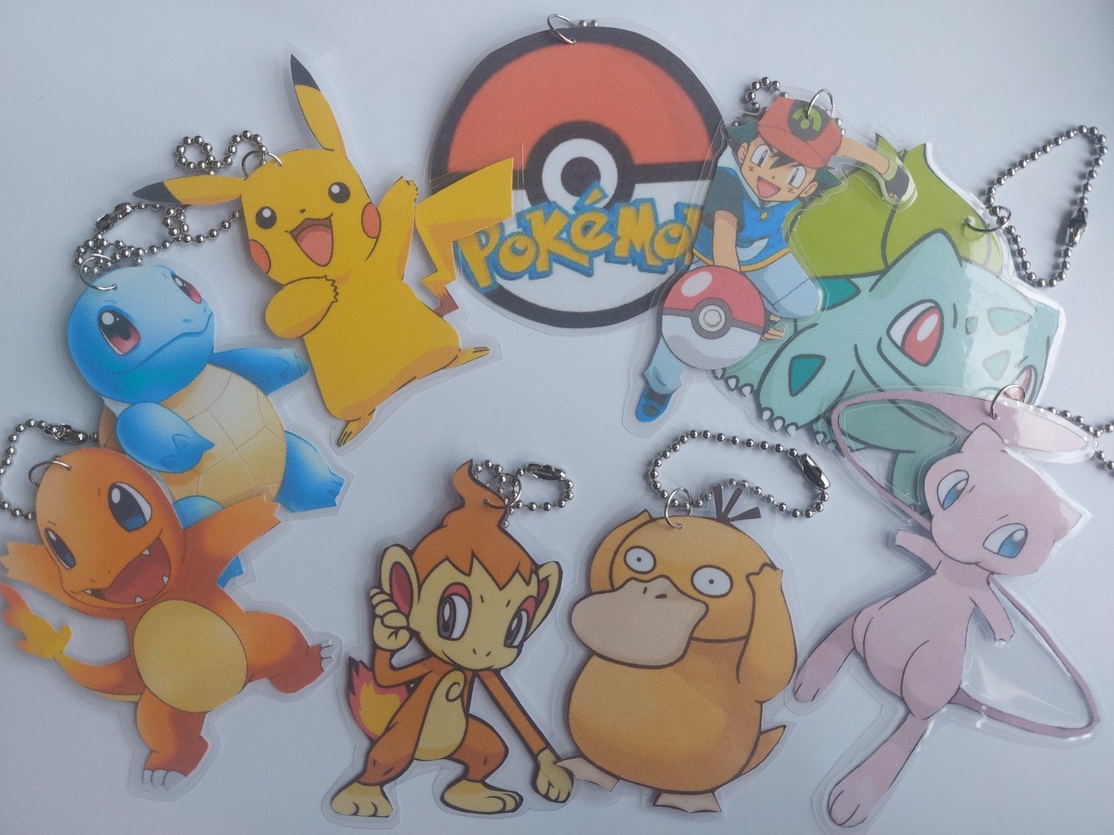 Pokemon traktatie sleutelhanger, Hobby en Vrije tijd, Feestartikelen, Ophalen of Verzenden, Nieuw, Feestartikel, Verjaardag