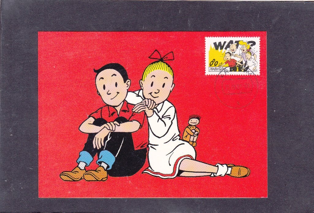 Maximumkaart Suske en Wiske (710), Verzenden