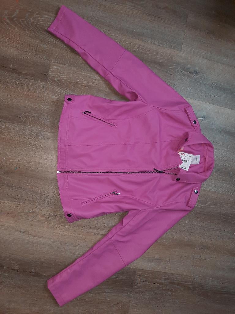 nieuwe roze leren jas L, Ophalen of Verzenden, Nieuw, Roze