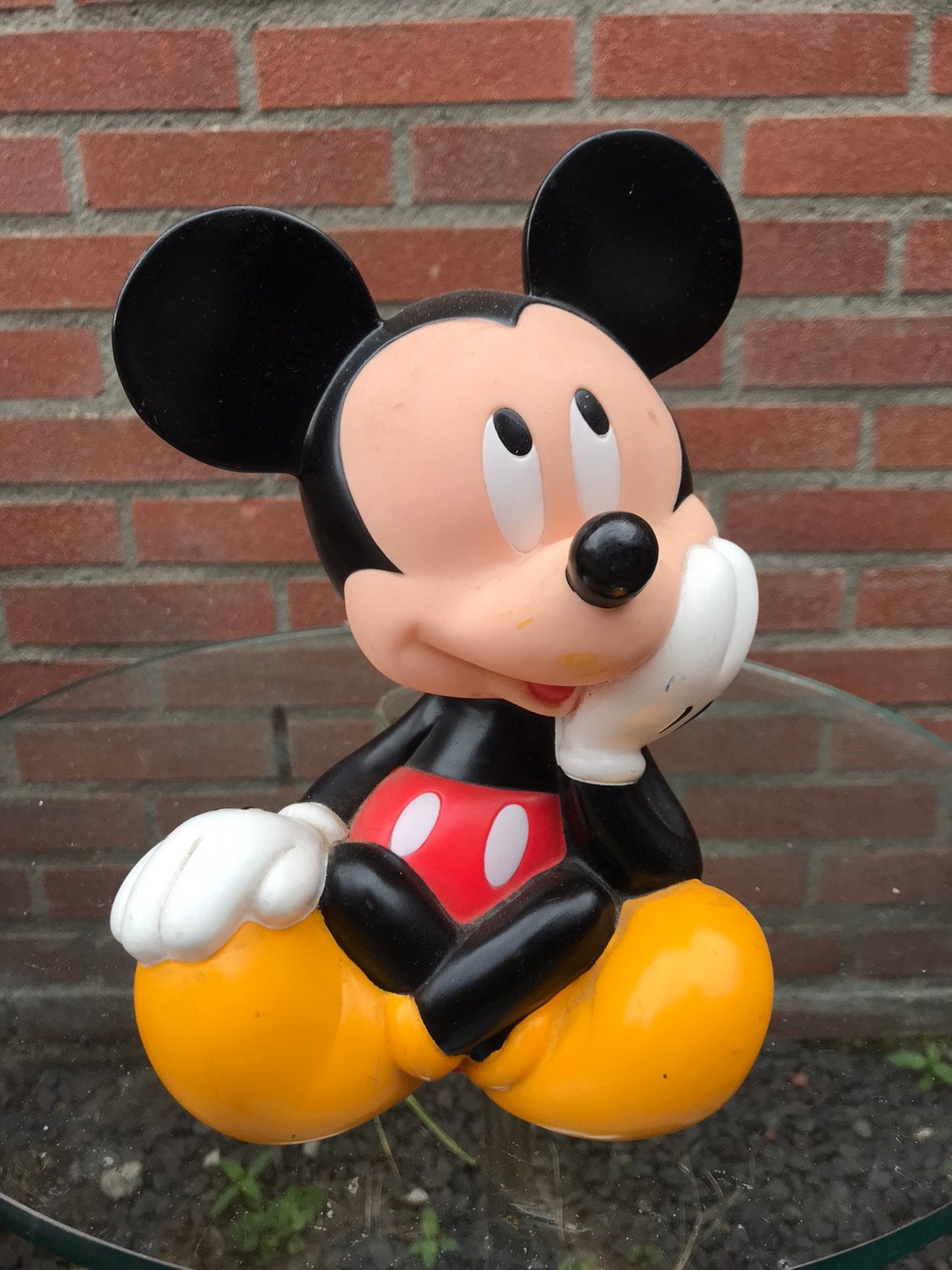 Mickey Mouse Disney beeld, Verzamelen, Disney, Ophalen of Verzenden, Mickey Mouse, Gebruikt, Beeldje of Figuurtje