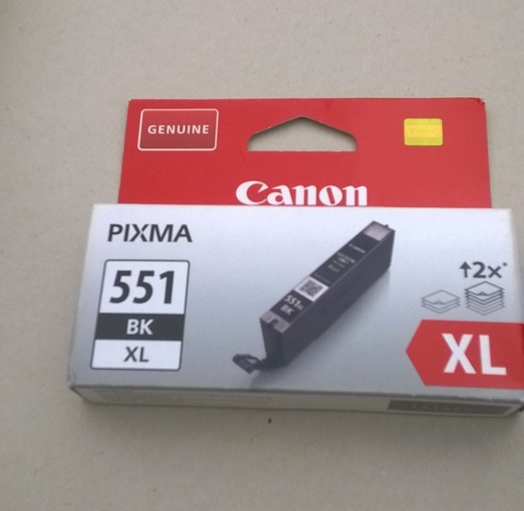 Inkt 551XL voor Canon Pixma 16060610, Ophalen of Verzenden, Nieuw