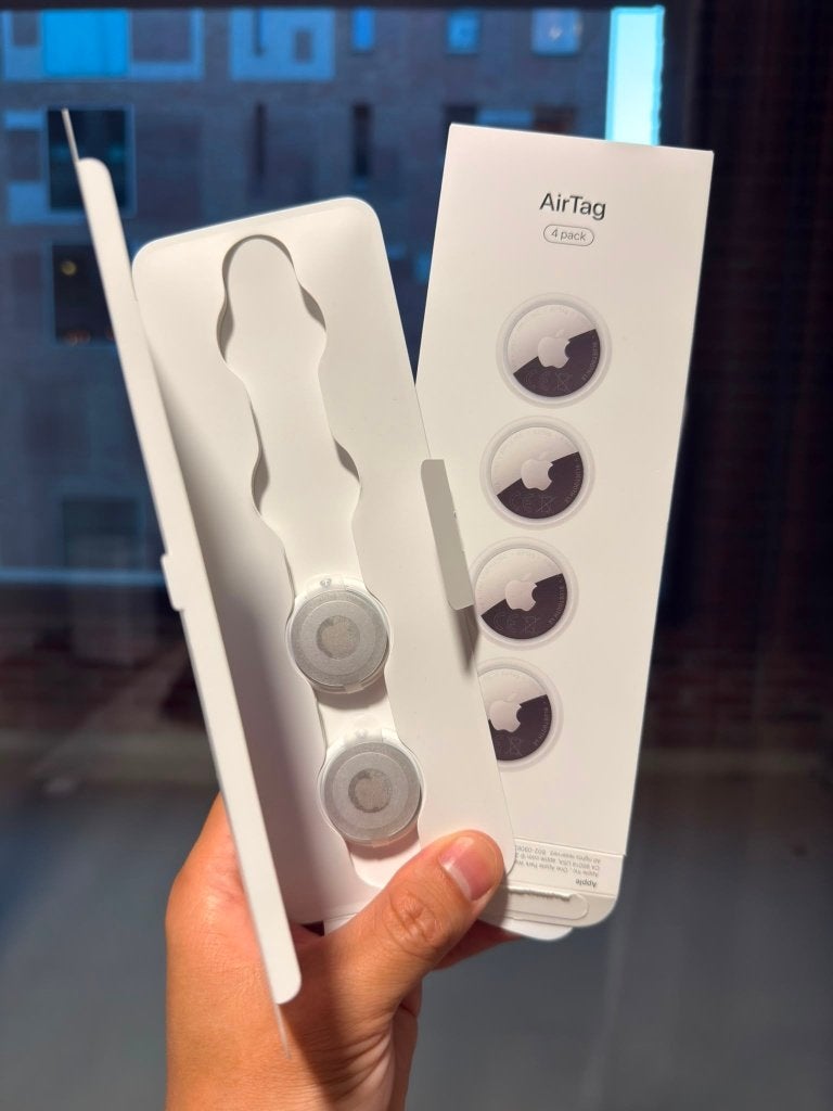 2x Apple AirTag (2e generatie) – €43, AirTag 2nd generation, Nieuw, Ophalen of Verzenden, Apple