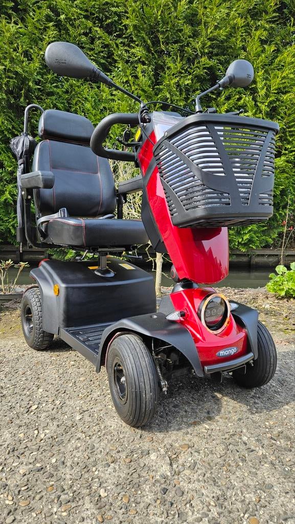 Mango Cheetha Deluxe stabiele 4wiel scootmobiel 2023,z.g.a.n, Ophalen, Zo goed als nieuw