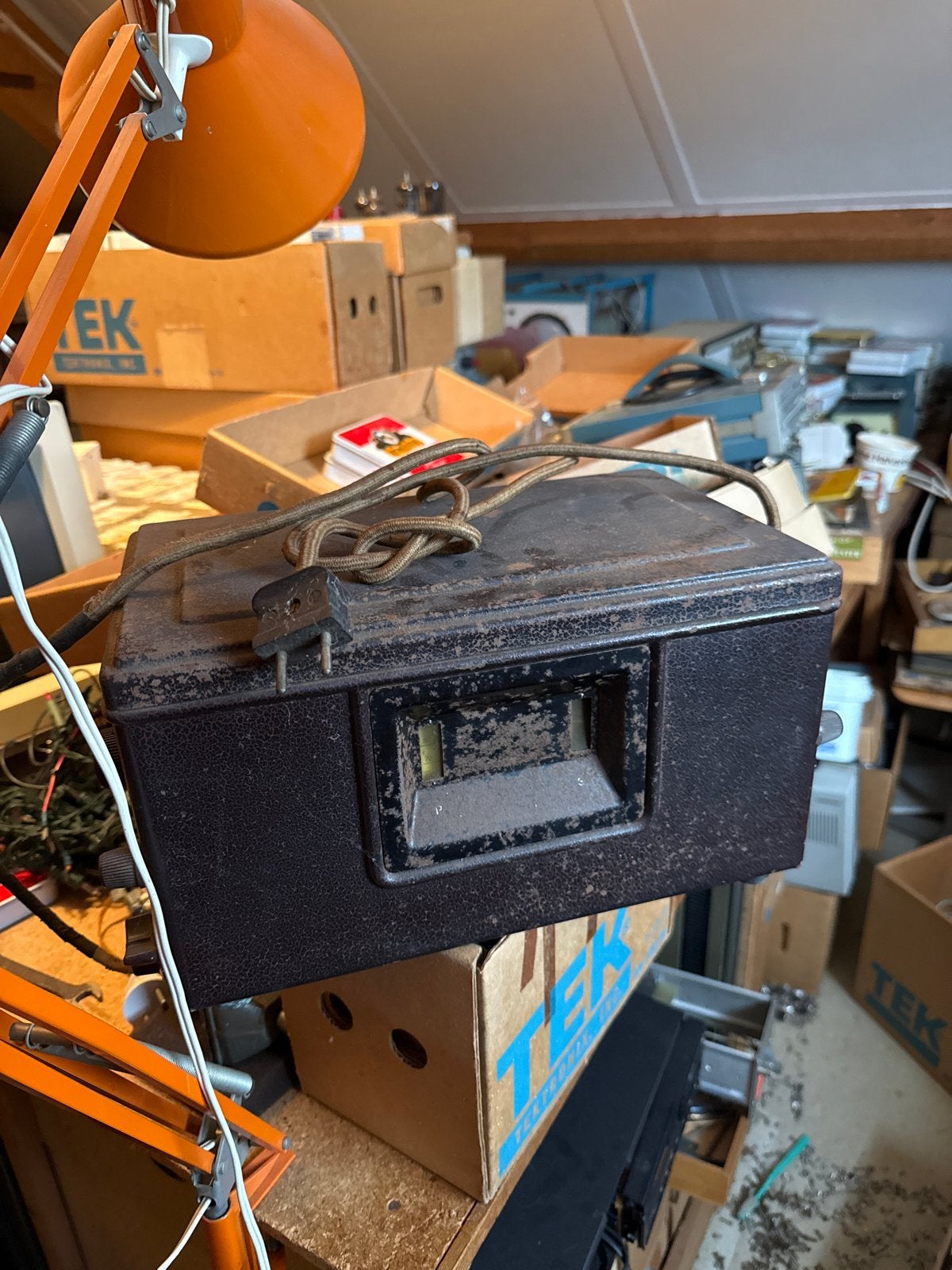 Vintage buizenradio - Niet getest, voor liefhebber/restaurat, Audio, Tv en Foto, Radio's, Ophalen of Verzenden, Niet werkend, Radio