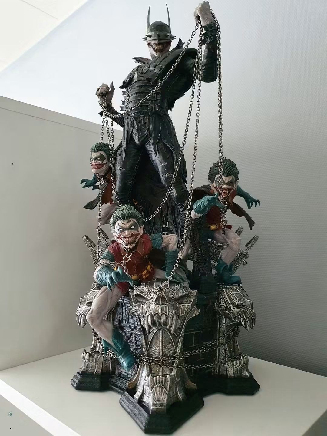 Prime 1 Studio 1/3 Batman who Laughs statue beeld, Ophalen, Zo goed als nieuw