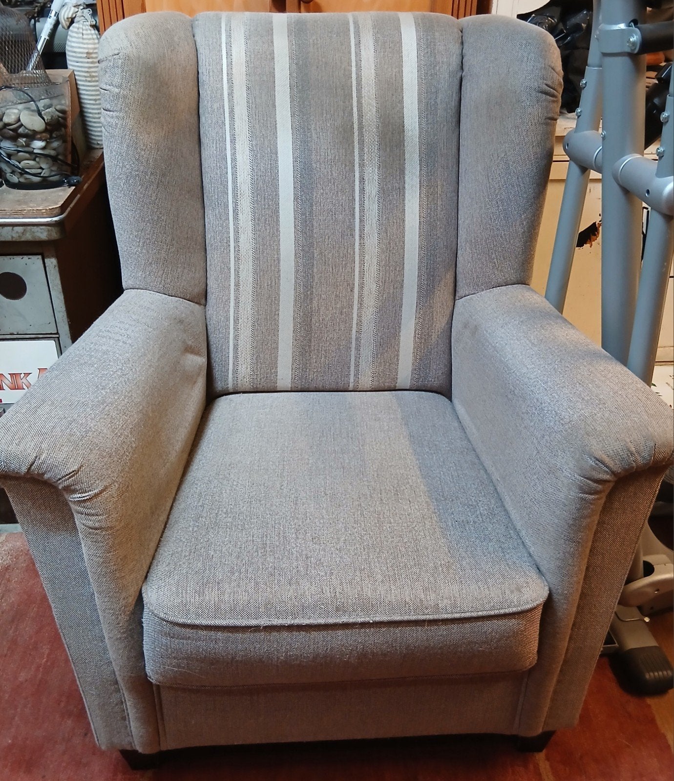 GRATIS FAUTEUIL MET HOOKER, Huis en Inrichting, Ophalen, Gebruikt, 75 tot 100 cm, 50 tot 75 cm