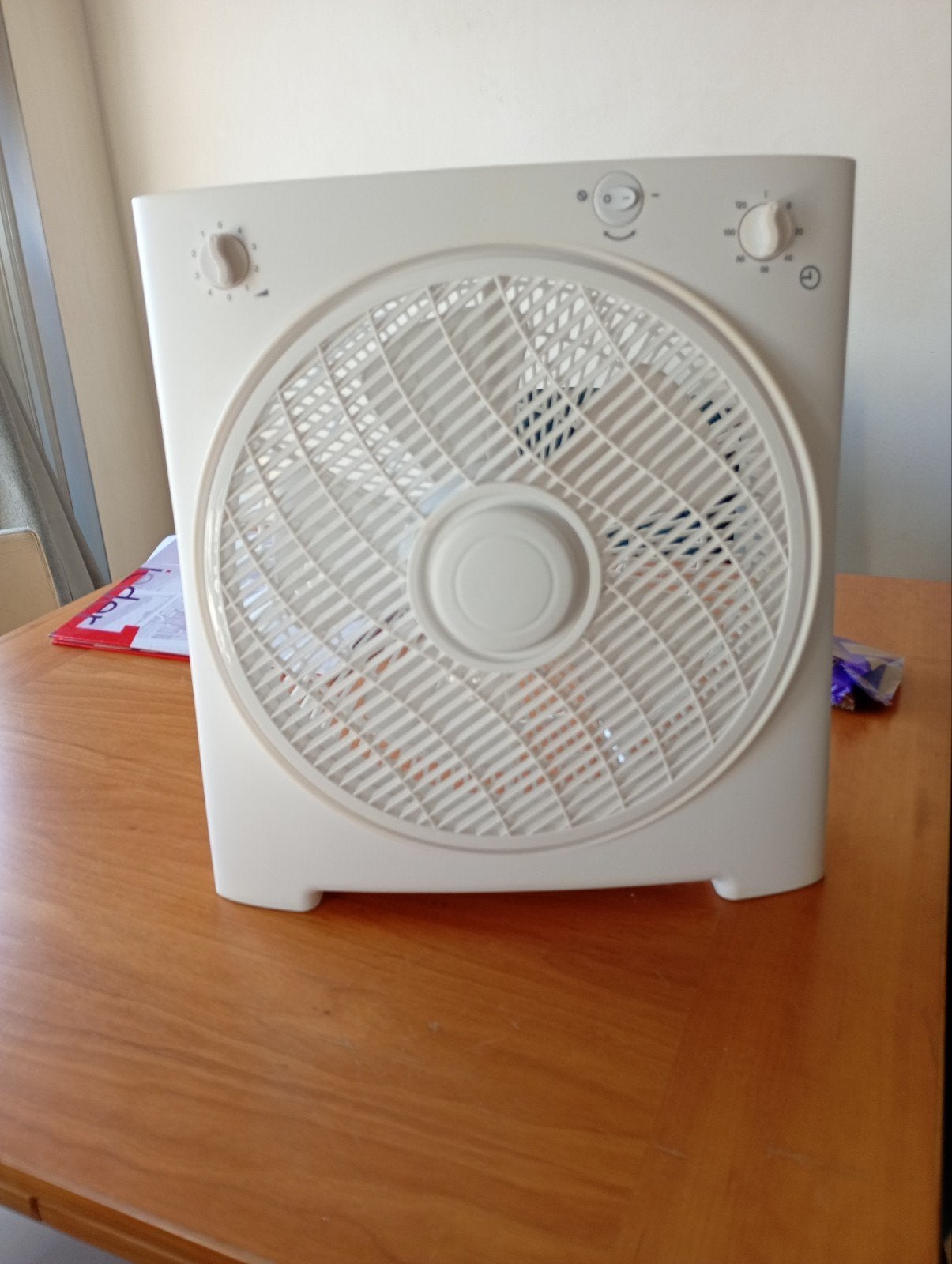 Silvercrest Boxventilator - Krachtige en Compacte Ventilator, Witgoed en Apparatuur, Ventilatoren, Ophalen of Verzenden, Zo goed als nieuw