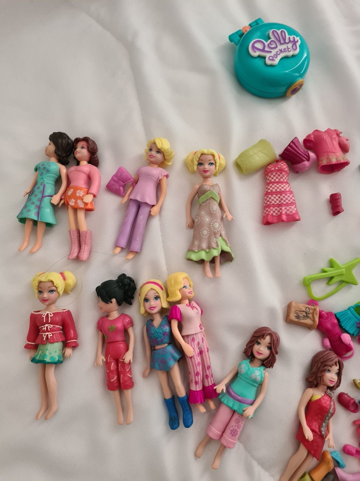 hele POLLY POCKET verzameling poppetjes en toebehoren, Ophalen of Verzenden