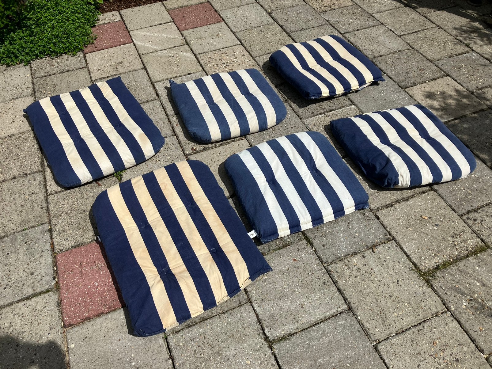 Gratis set tuinkussens speelkussens, Ophalen, Gebruikt