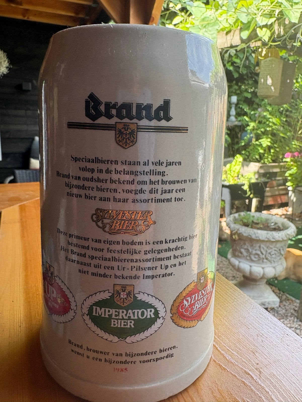 Brand Bierpul - Speciale Uitgave 1985 & 1997, Ophalen of Verzenden, Zo goed als nieuw, Pul(len), Brand