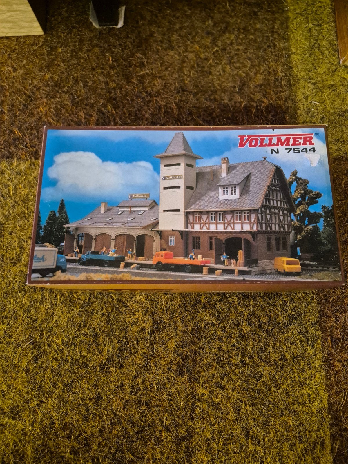 Vollmer 7544 Raiffeissen depot N-spoor, Ophalen of Verzenden, Nieuw, Brug, Tunnel of Gebouw, Overige merken