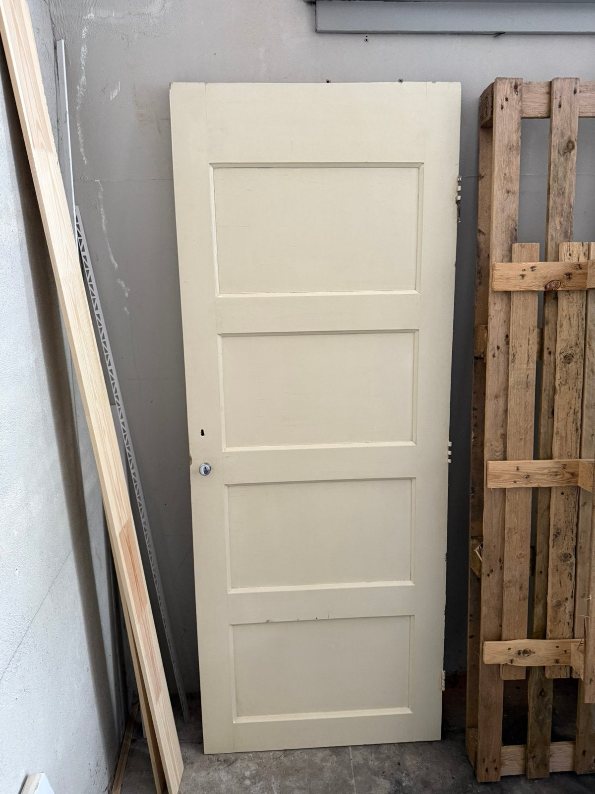 Houten binnendeur, Ophalen, Minder dan 80 cm, Binnendeur, Zo goed als nieuw