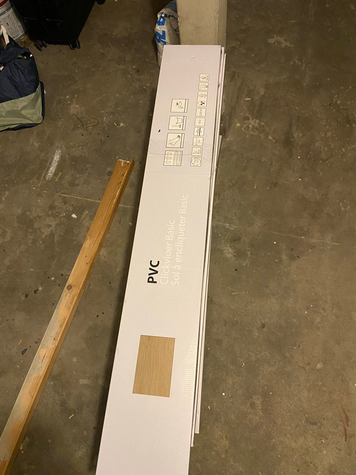 13 pakketten Karwei Clic PVC vloer - Nieuw (ca. 28m2), Huis en Inrichting, Stoffering | Vloerbedekking, Ophalen, Nieuw, 25 tot 50 m²