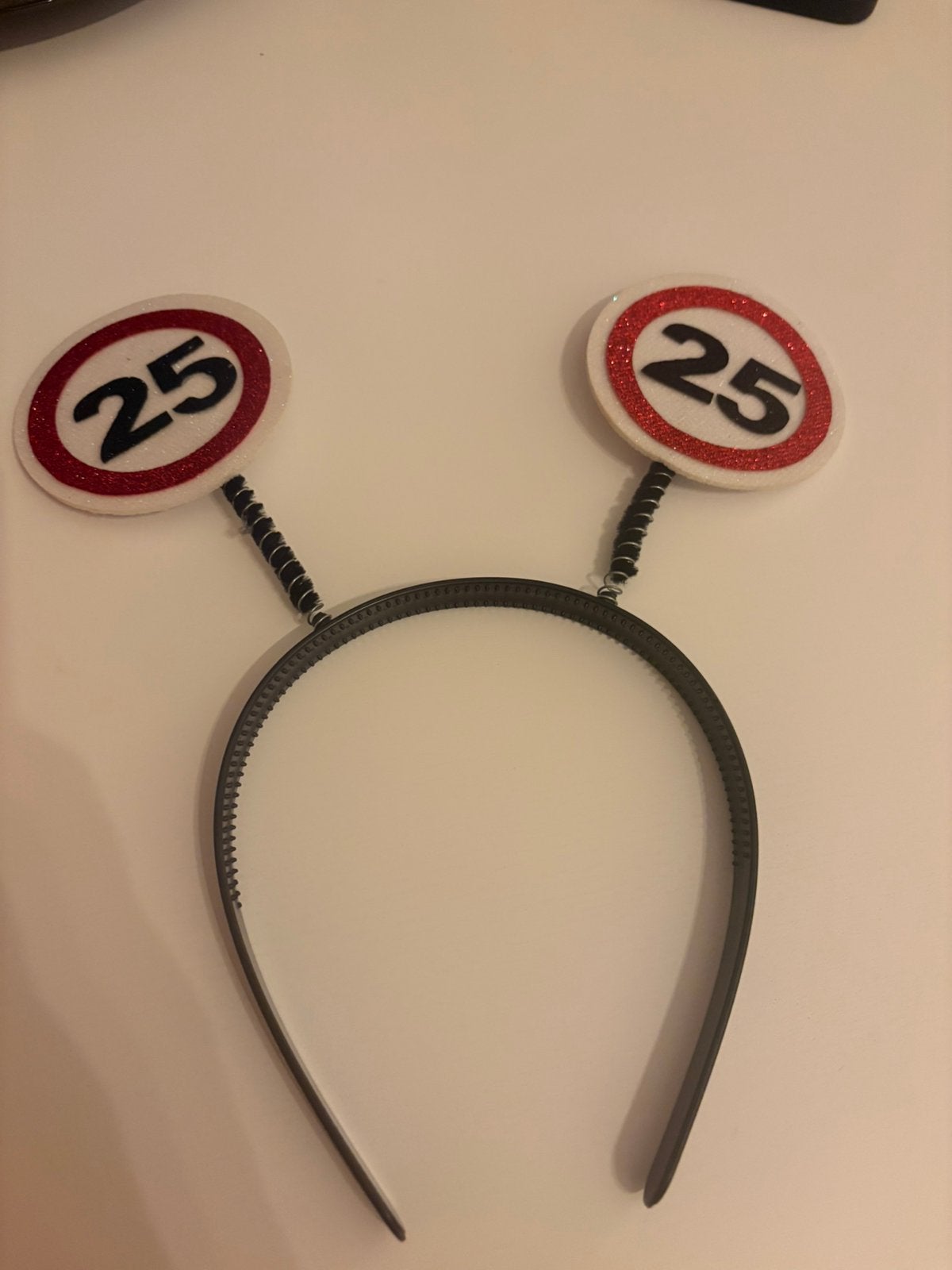 25 jaar haarband, Ophalen, Zo goed als nieuw, Maat 34 (XS) of kleiner, Carnaval