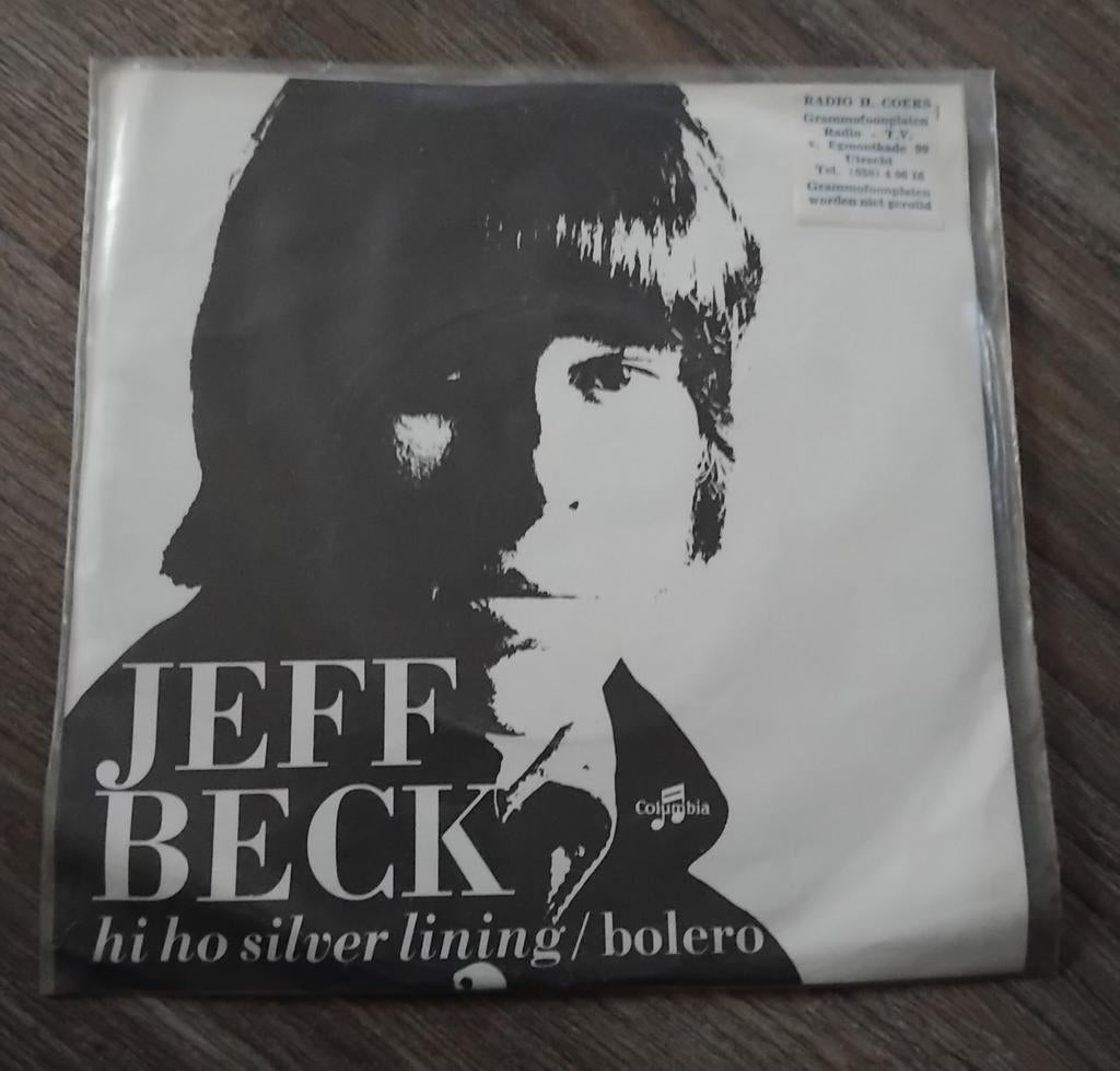 Jeff Beck - Hi Ho Silver Lining / Bolero vinyl single, Ophalen of Verzenden, Gebruikt, Pop