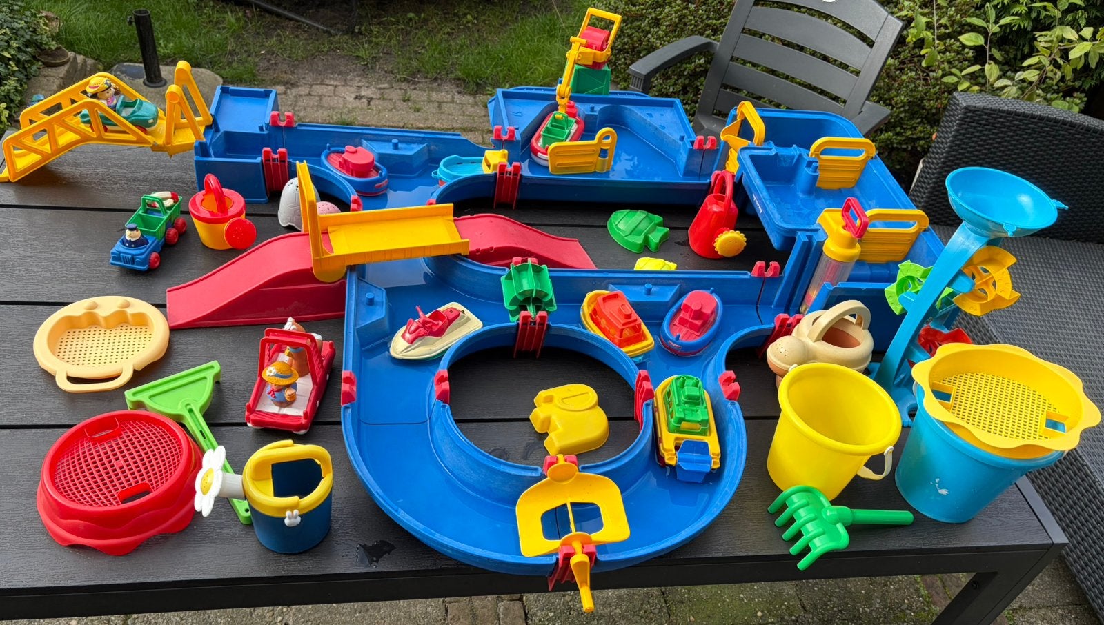 Grote Aquaplay waterbaan met heel veel accessoires, Ophalen, Gebruikt, Jongen of Meisje