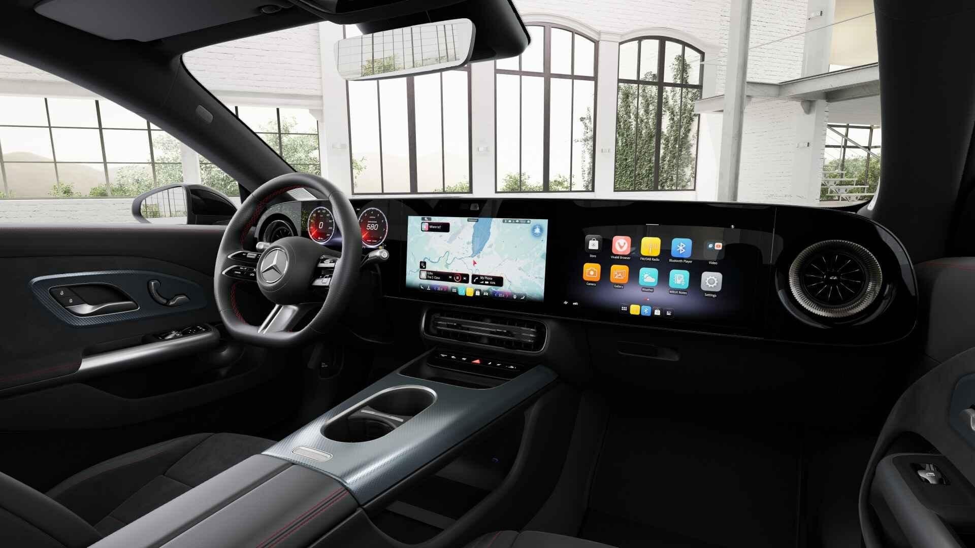 Mercedes-Benz CLA-Klasse 200 Business Solution AMG | AMG-Lin, Auto's, CLA, Stof, 1800 kg, 4 cilinders