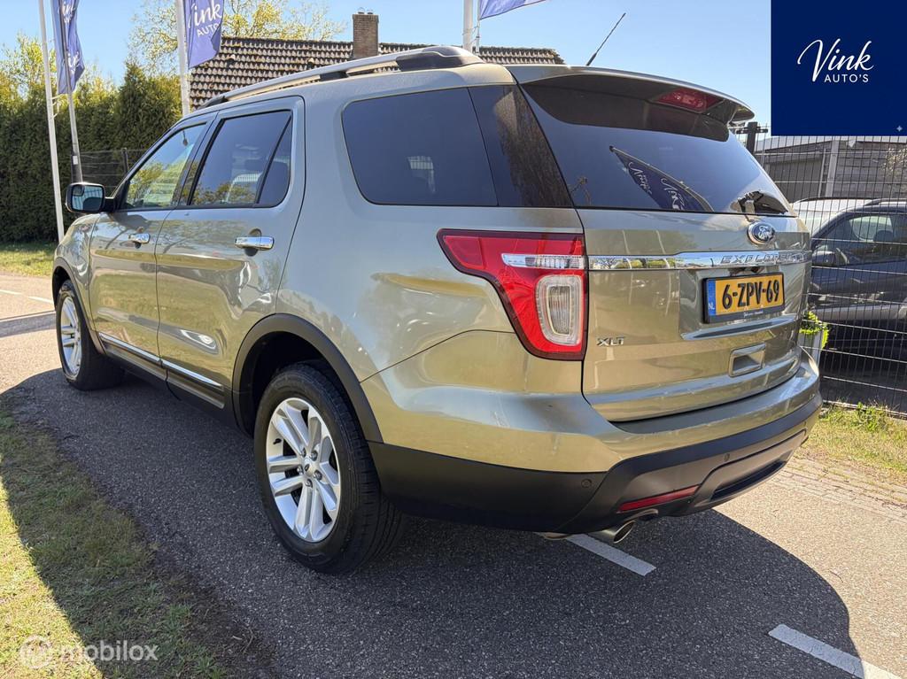 Ford Explorer 3.5 V6 | 395 PK | Facelift | 7 Persoons | Full, Auto's, Euro 5, Gebruikt, Beige, Leder