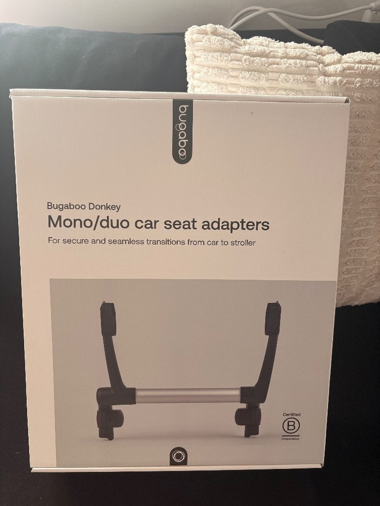 Bugaboo Donkey 6 autostoel adapters – Nieuw in doos, Ophalen, Nieuw, Bugaboo