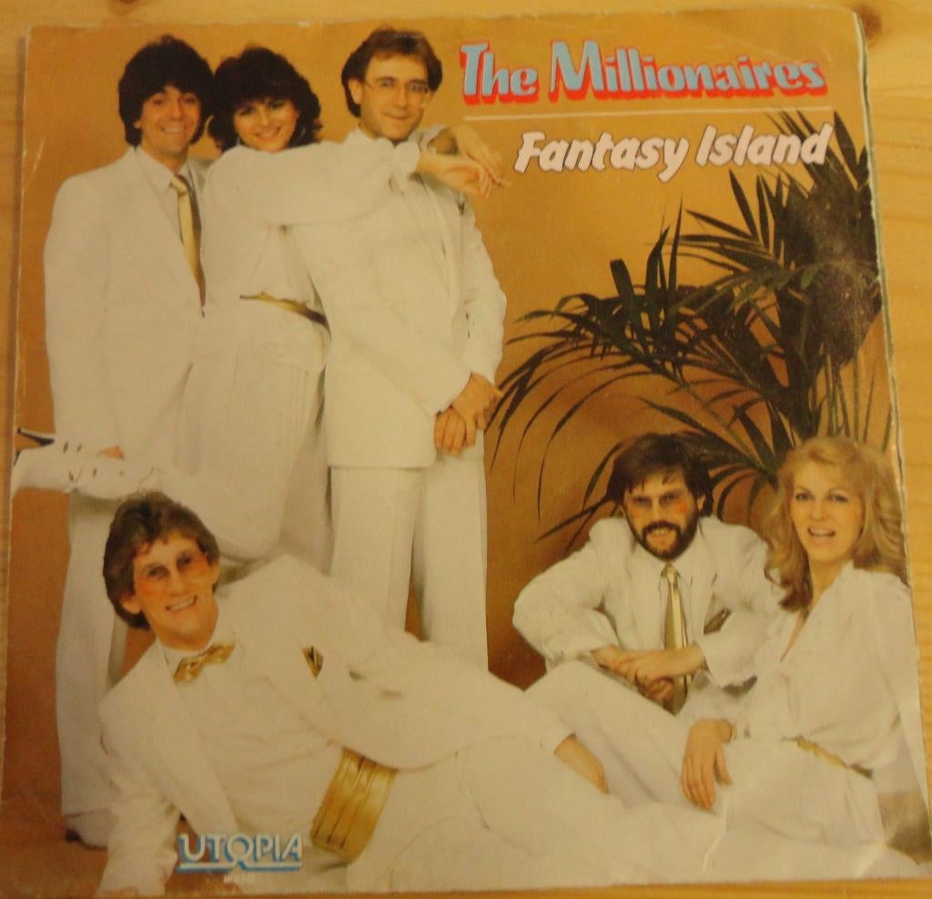 The Millionaires > Fantasy Island, Cd's en Dvd's, Gebruikt, 7 inch, Single, Ophalen of Verzenden