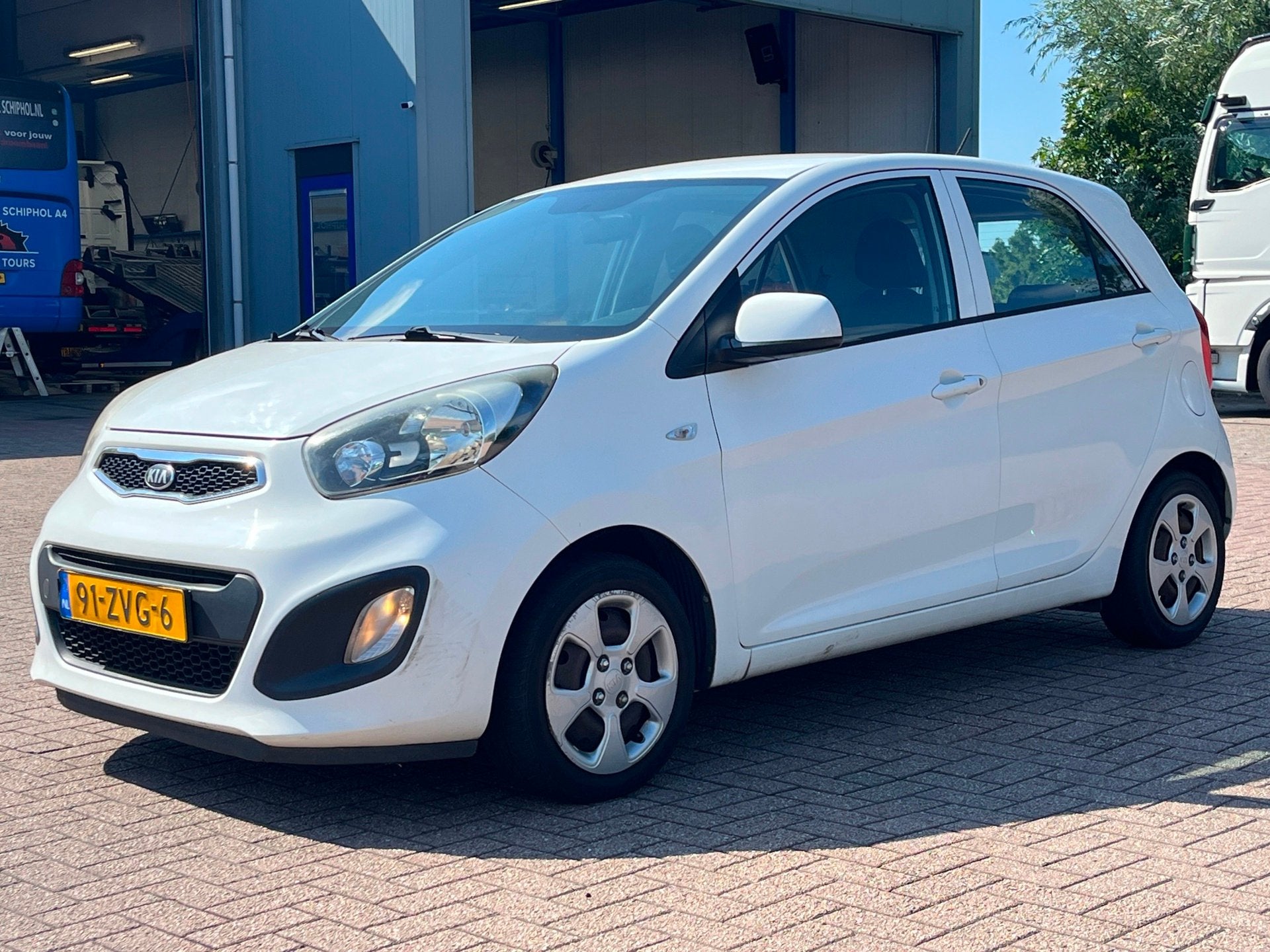 Kia Picanto 1.0 CVVT ISG Comfort Pack | Airco defect, Auto's, Voorwielaandrijving, Euro 5, Stof, Gebruikt