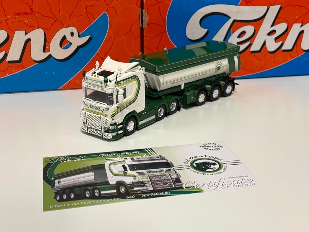 Tekno Patrick vd Hoeven, Hobby en Vrije tijd, Modelauto's | 1:50, Ophalen of Verzenden, Zo goed als nieuw, Bus of Vrachtwagen