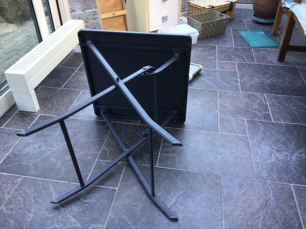 campingtafel, Caravans en Kamperen, Kampeermeubelen, Ophalen, Gebruikt, Campingtafel