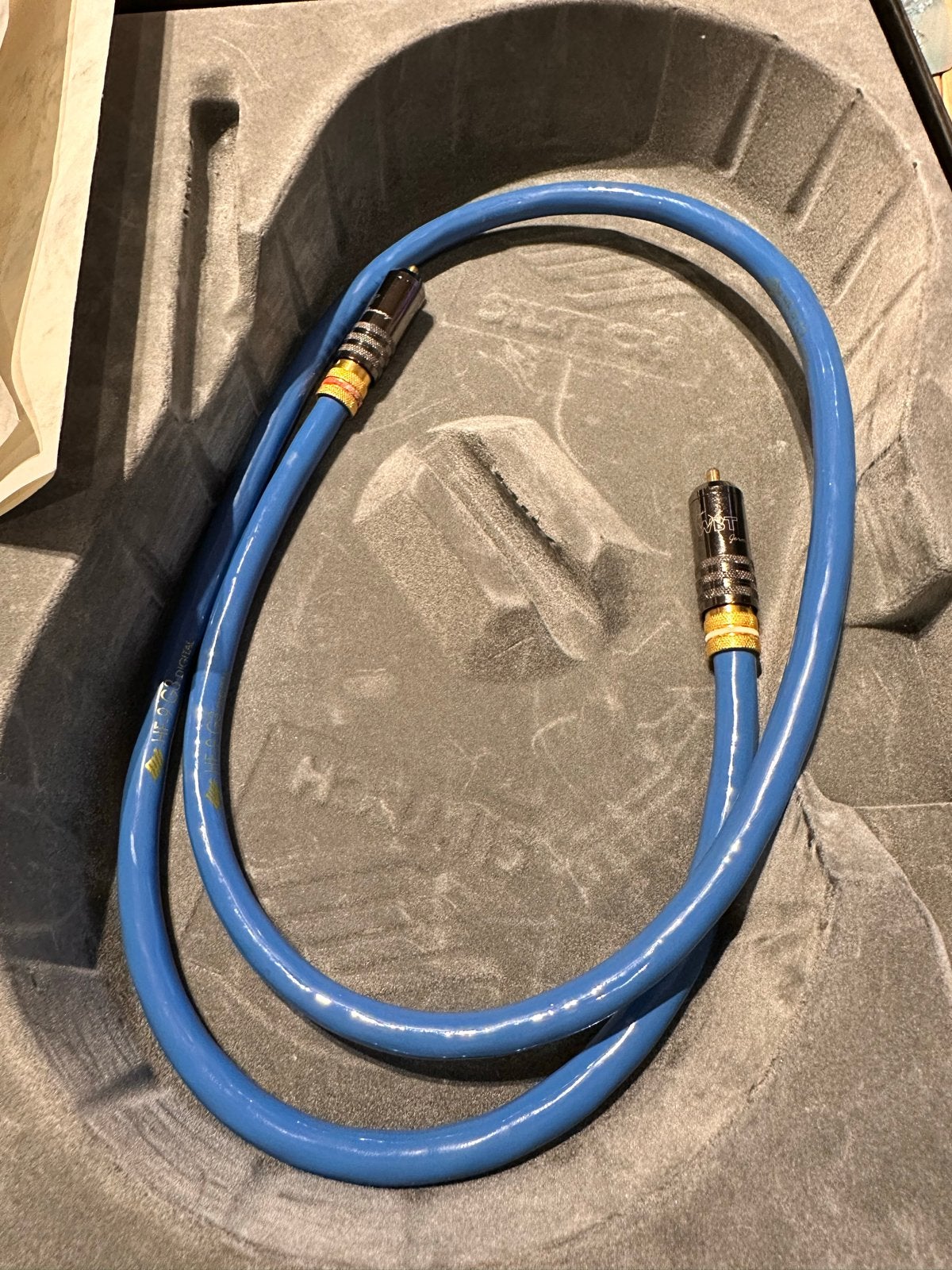 Siltech HF-G3 Digitale Coaxiale Kabel - 1.0 meter, Audio, Tv en Foto, Audiokabels en Televisiekabels, Ophalen of Verzenden, Zo goed als nieuw