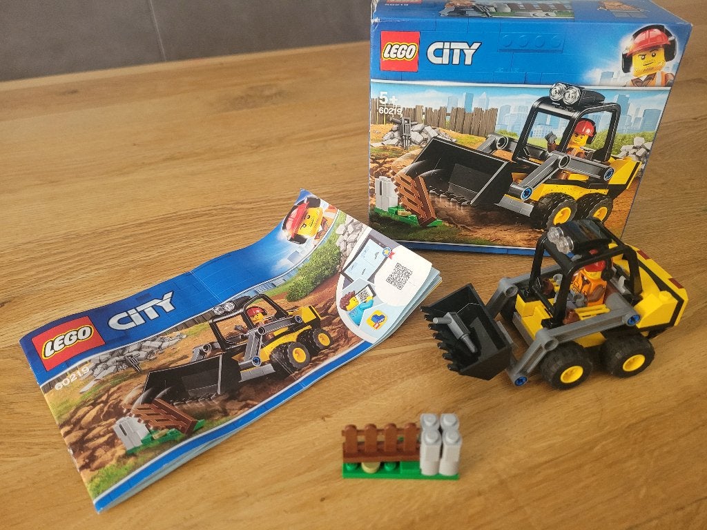 LEGO City Bouwlader (60219), City, Inclusief instructies, Lego, Ophalen of Verzenden