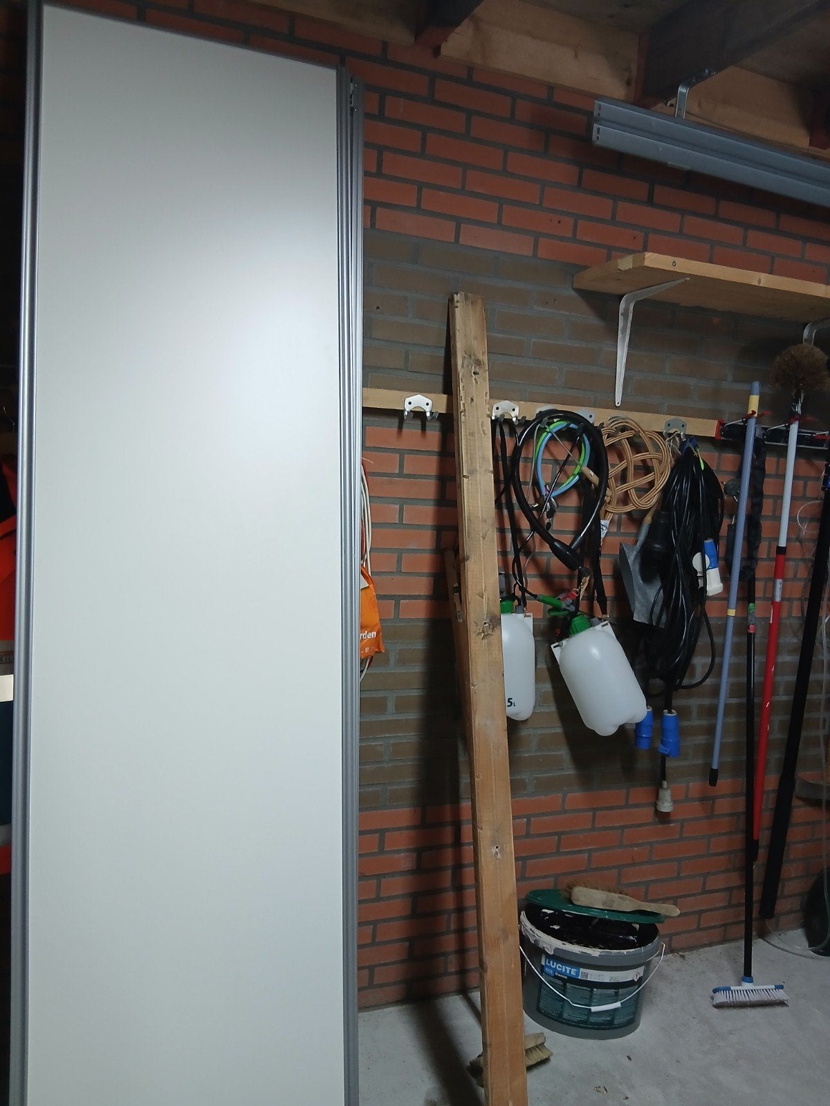 schuifdeuren  te koop, Doe-het-zelf en Verbouw, Ophalen, Zo goed als nieuw, Schuifdeur, Hout