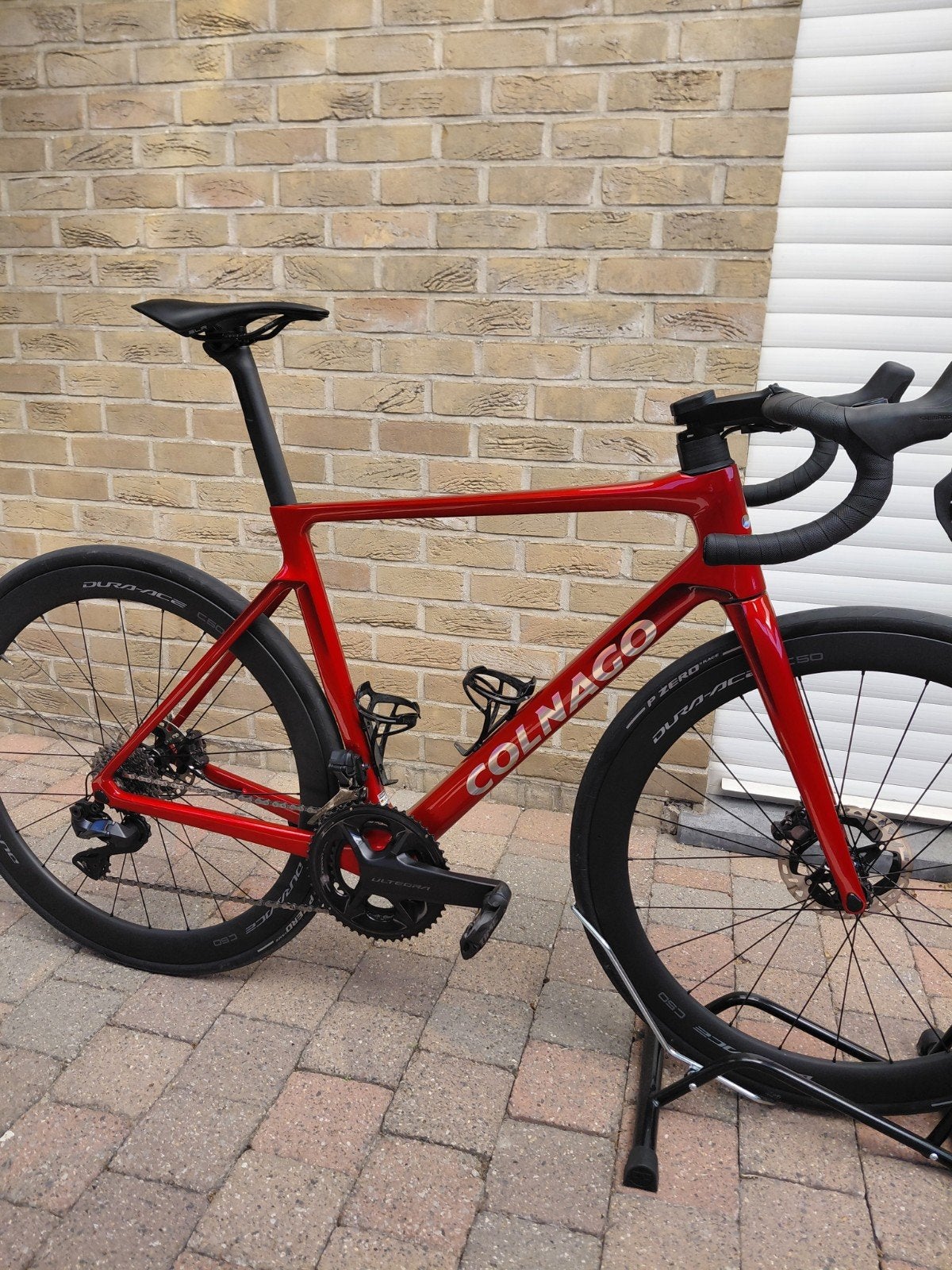 colnago v4, ultegra Di2 12 speed, zonder wielset, Carbon, Zo goed als nieuw, Meer dan 20 versnellingen, Schijfrem