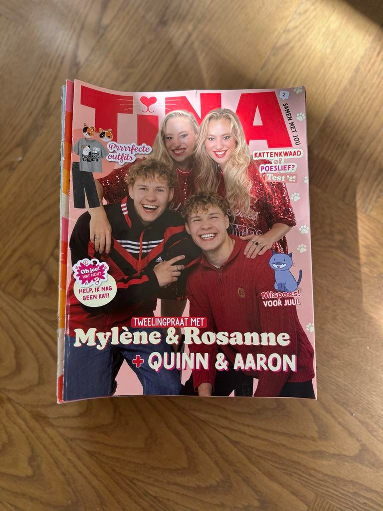 Tina tijdschriften - 2024, Ophalen of Verzenden, Gelezen, Damesbladen