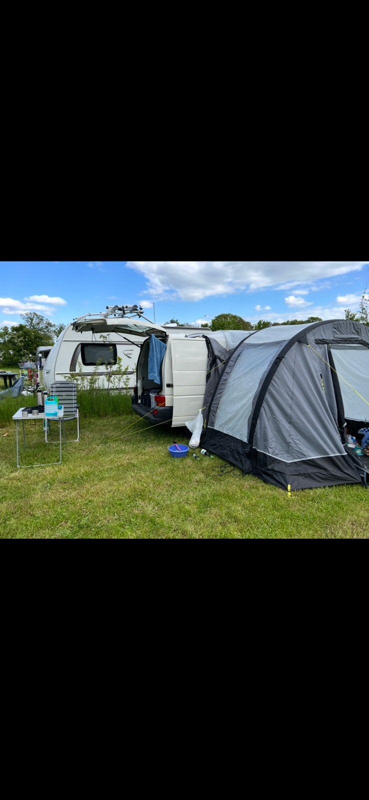 Kampa Trip Air voortent - Zo goed als nieuw, Ophalen, Zo goed als nieuw