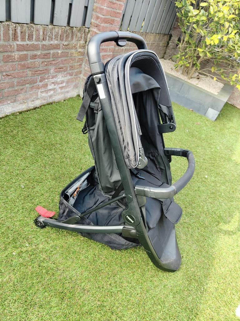 Thule Spring Buggy - Compleet met accessoires, Kinderen en Baby's, Buggy's, Ophalen, Gebruikt, Overige merken, Verstelbare rugleuning