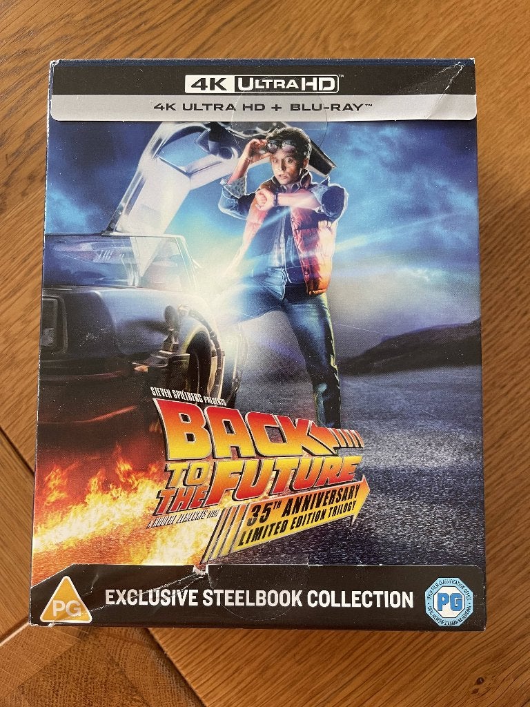 Back To The Future 35th Anniversary 4K Steelbook Collection, Engels, Verzenden, Boxset, 4K Ultra HD Blu-ray