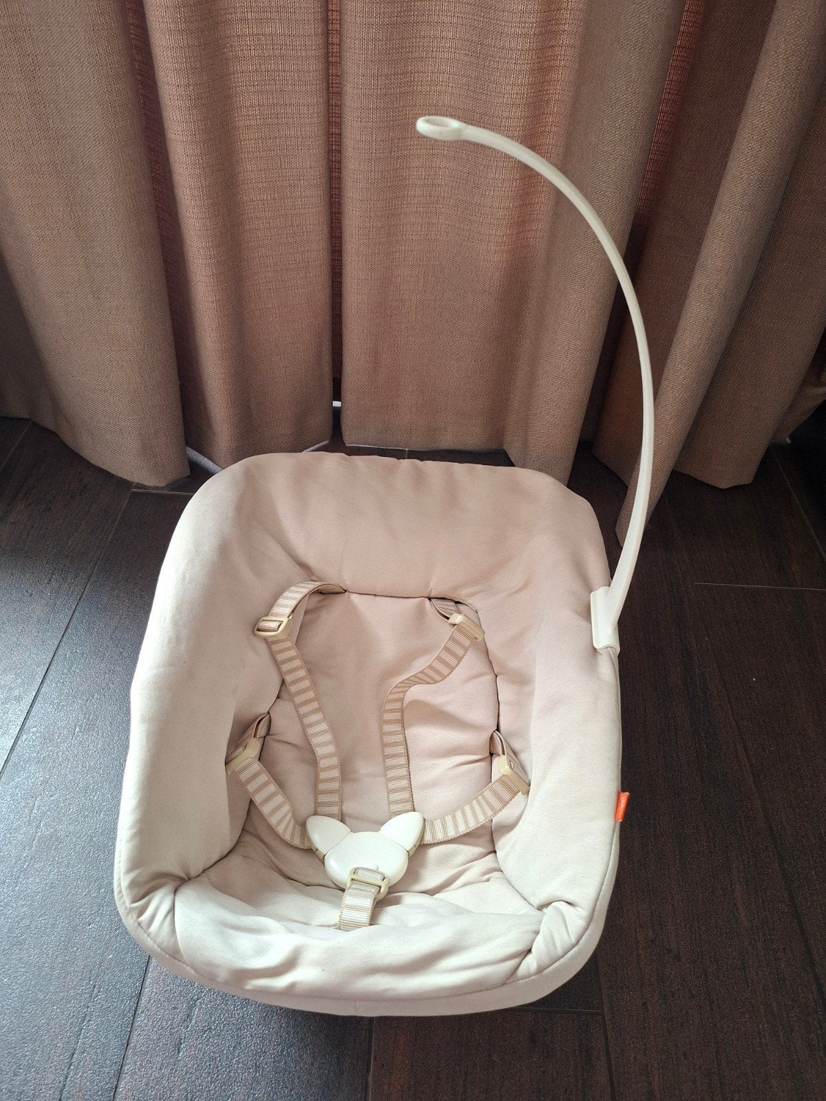 Stokke tripp trapp newborn set met speelboog., Ophalen of Verzenden, Zo goed als nieuw