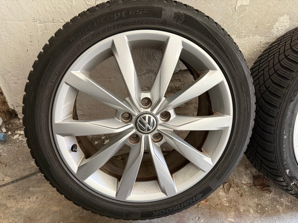 VW Velgen te koop – nette staat, Ophalen, Gebruikt, Velg(en), 17 inch