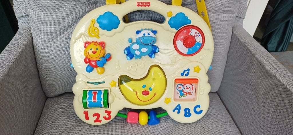 Activity center Fisher price, Kinderen en Baby's, Speelgoed | Fisher-Price, Ophalen of Verzenden, Gebruikt, Speelset, Met geluid