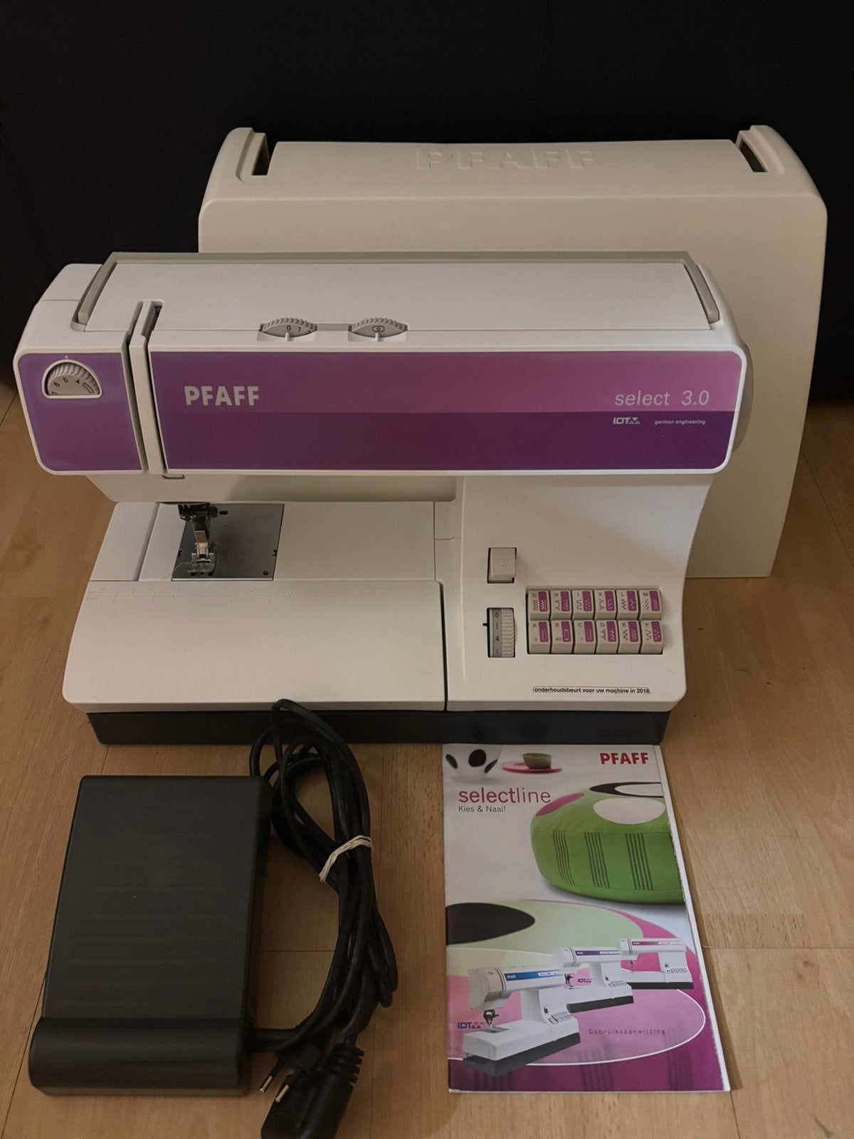 Vr arm Pfaff select 3.0 met IDT in complete nieuwstaat, Ophalen of Verzenden, Zo goed als nieuw, Naaimachine, Pfaff