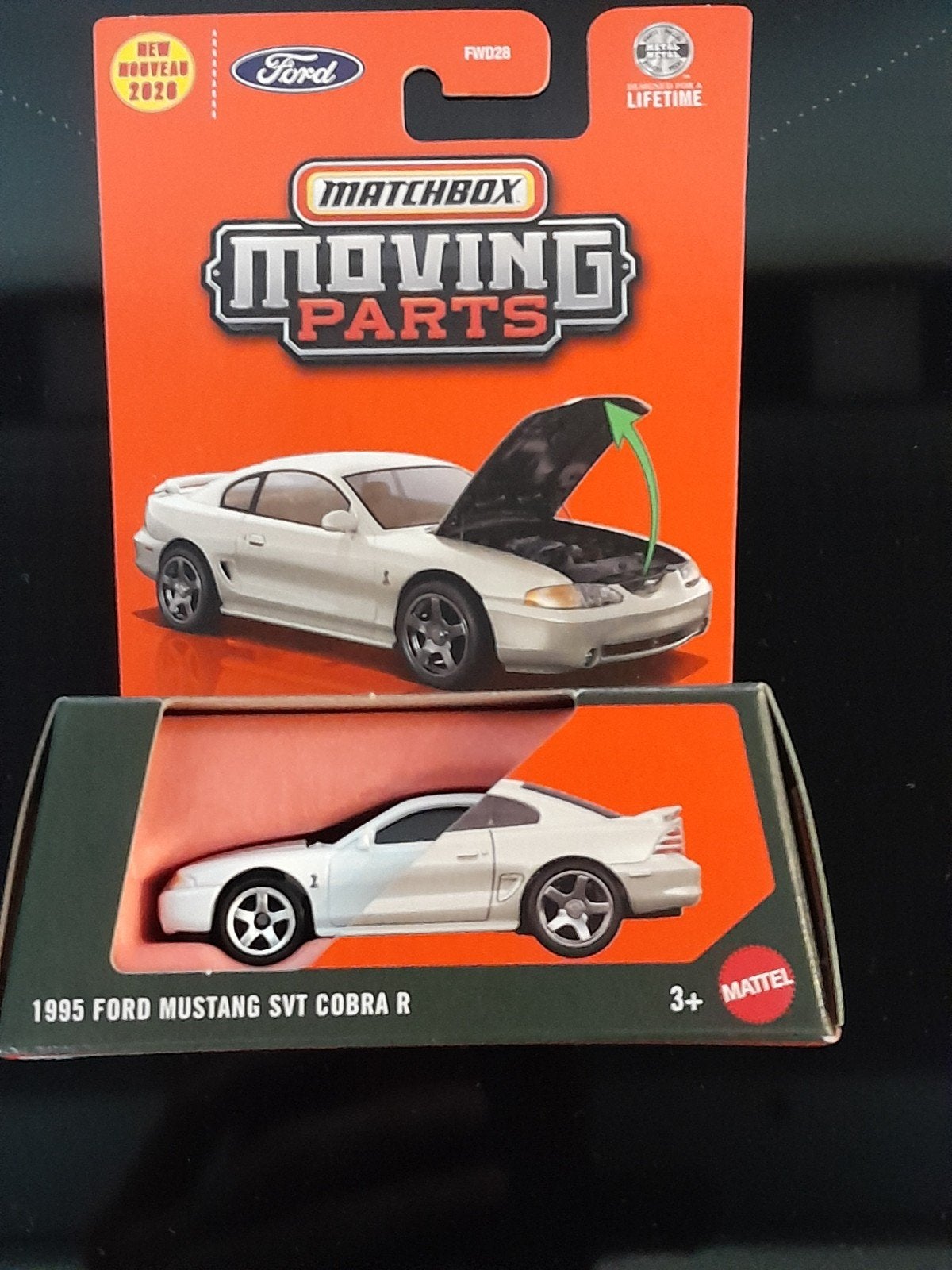 Matchbox 1995 Ford Mustang Cobra.     Matchbox, Ophalen of Verzenden, Nieuw, Auto