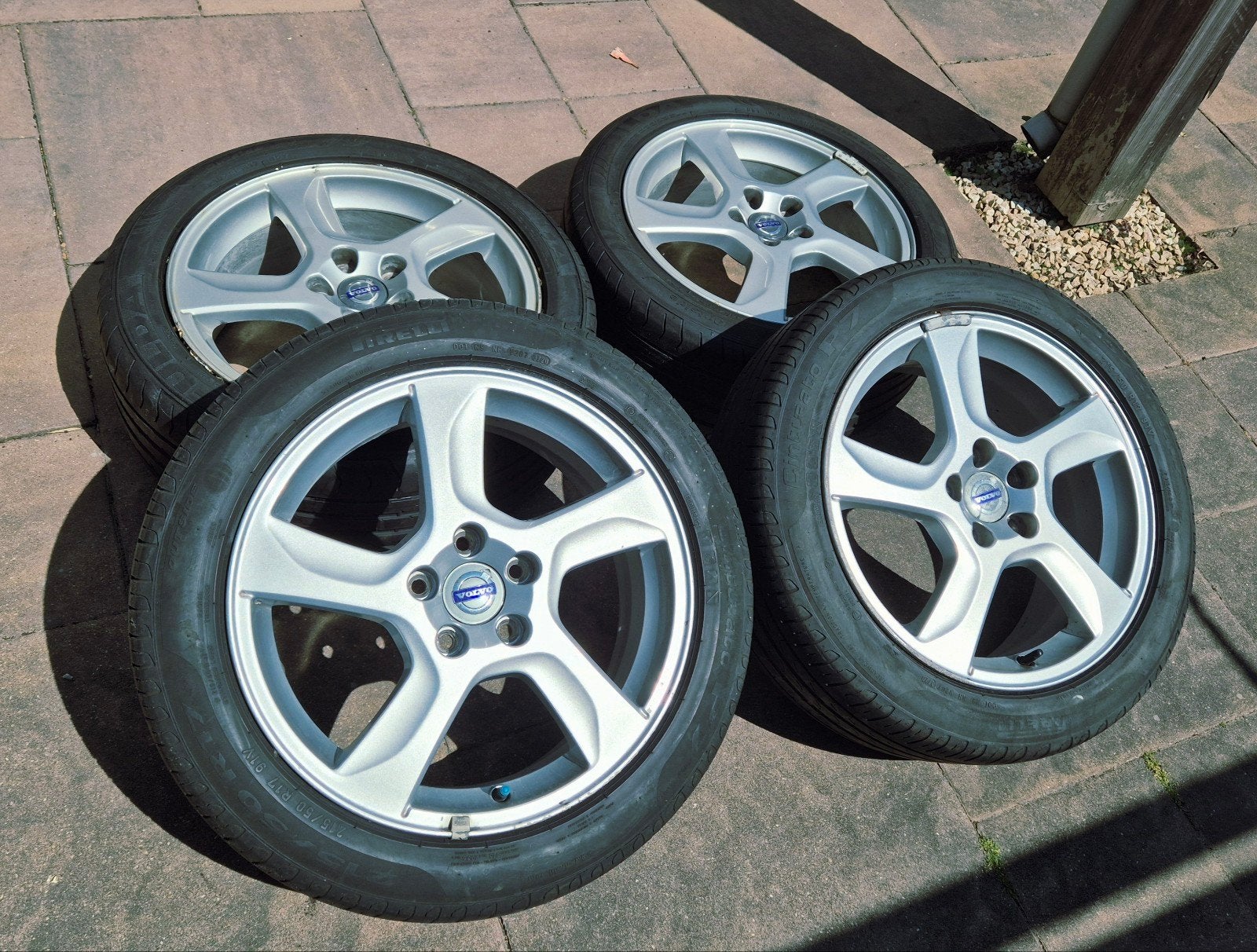 Volvo velgen 17 inch, Ophalen, Banden en Velgen, 17 inch, Personenwagen