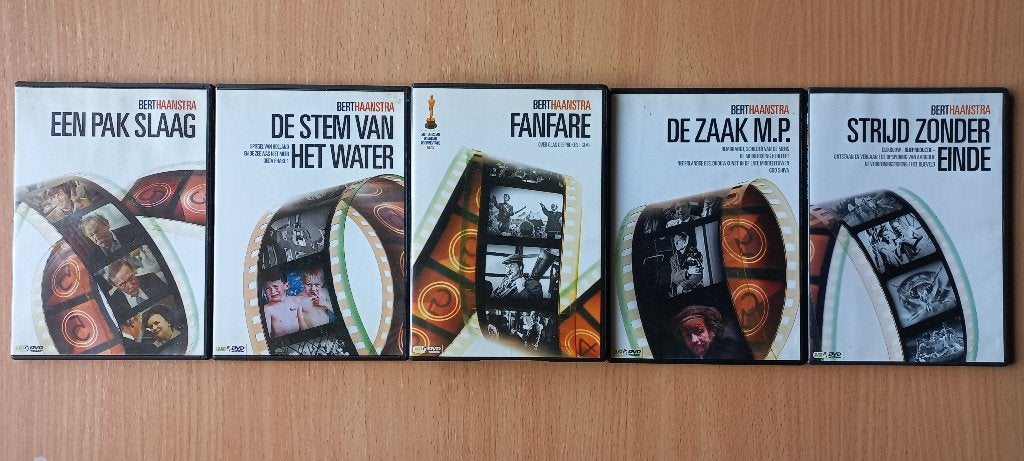 5x Bert Haanstra o.a. De zaak MP, Pak slaag, Stem vh water, Verzenden, Alle leeftijden, Nederlands, Documentaire