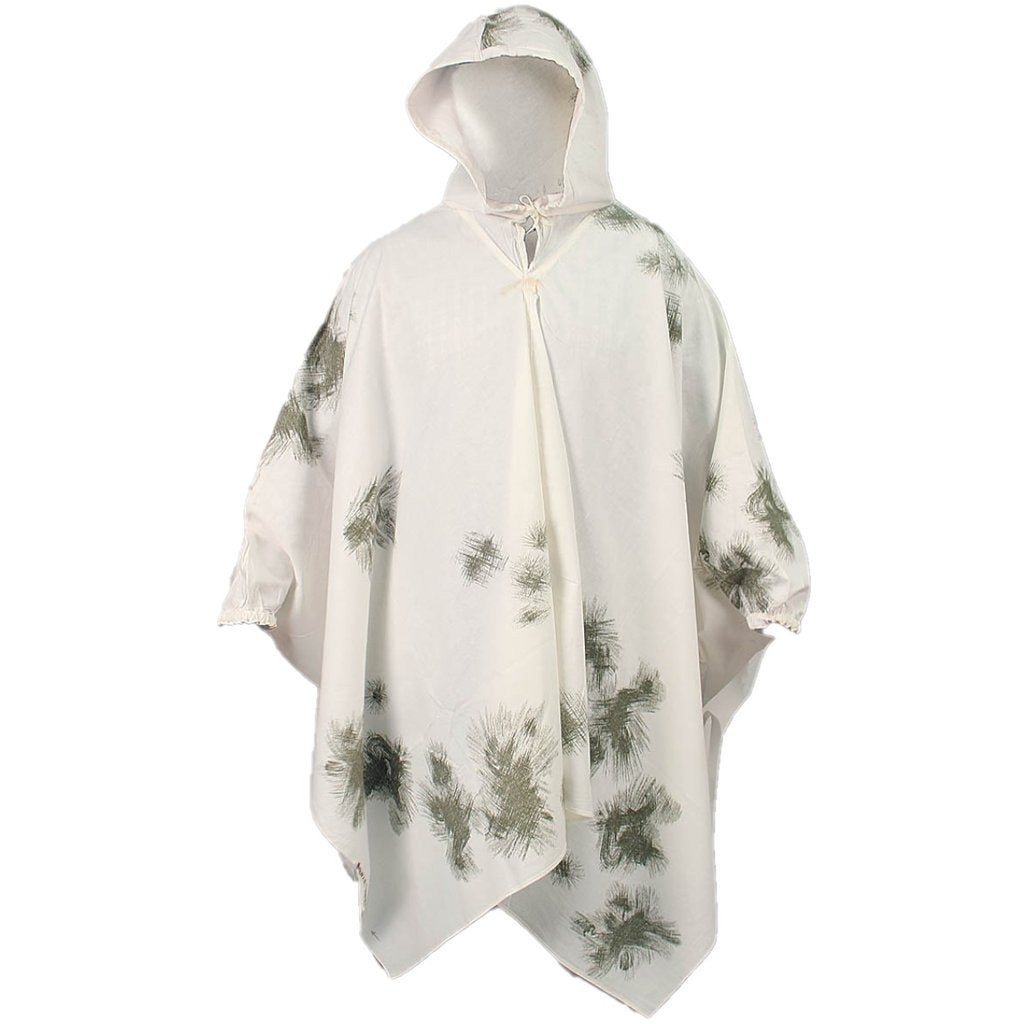 Vintage Bundeswehr sneeuw camo poncho - PAUSCH 1966, Verzamelen, Ophalen of Verzenden, Landmacht, Duitsland, Kleding of Schoenen