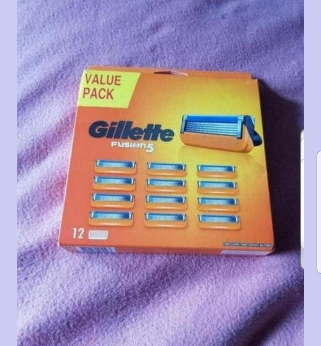 1 pak gilette fushion pak met 12 mesjes 30 euro, Verzenden, Nieuw, Ogen