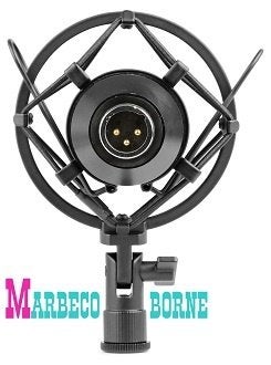 Studio Condensator Microfoon Zwart, CM400B, Vonyx, Nieuw, Info@marbeco.nl, Studiomicrofoon