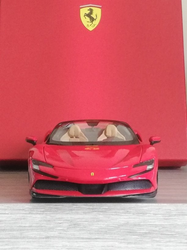 FERRARI SF90 STRADALE SPIDER 1/18, Ophalen of Verzenden, Nieuw, Auto, Bburago
