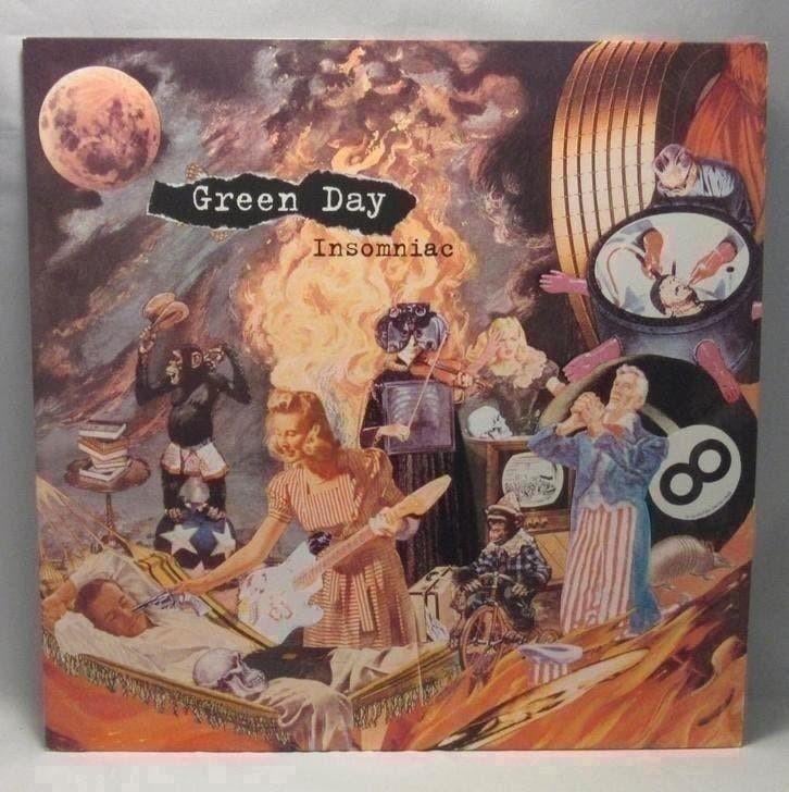 Green Day, Insomniac (LP 2009), Ophalen of Verzenden, Gebruikt, 12 inch