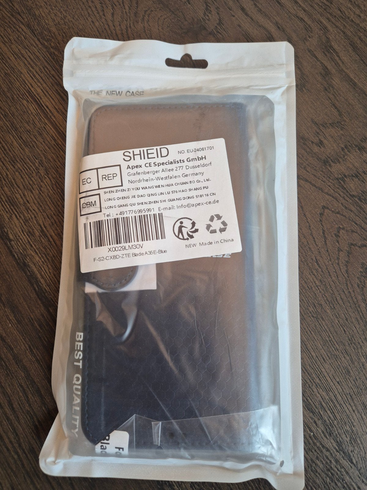 Telefoonhoesje voor ZTE Blade A35e, Ophalen of Verzenden, Nieuw, Overige modellen, Hoesje of Tasje